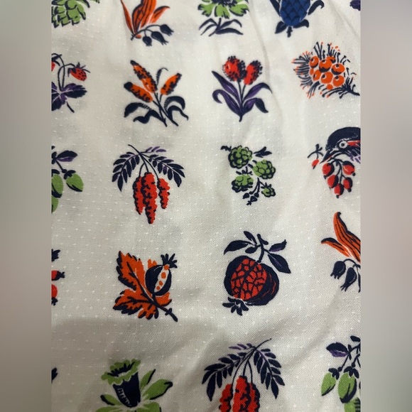 NWT new Anthropologie piper bandeau cutout mini dress medium cream print - Picture 17 of 17